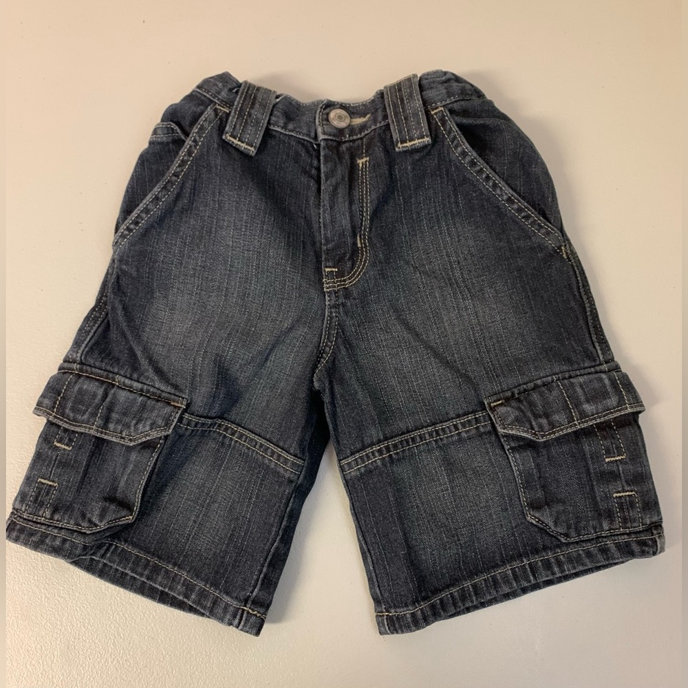 Wrangler Kids Dark Blue Cargo Shorts
